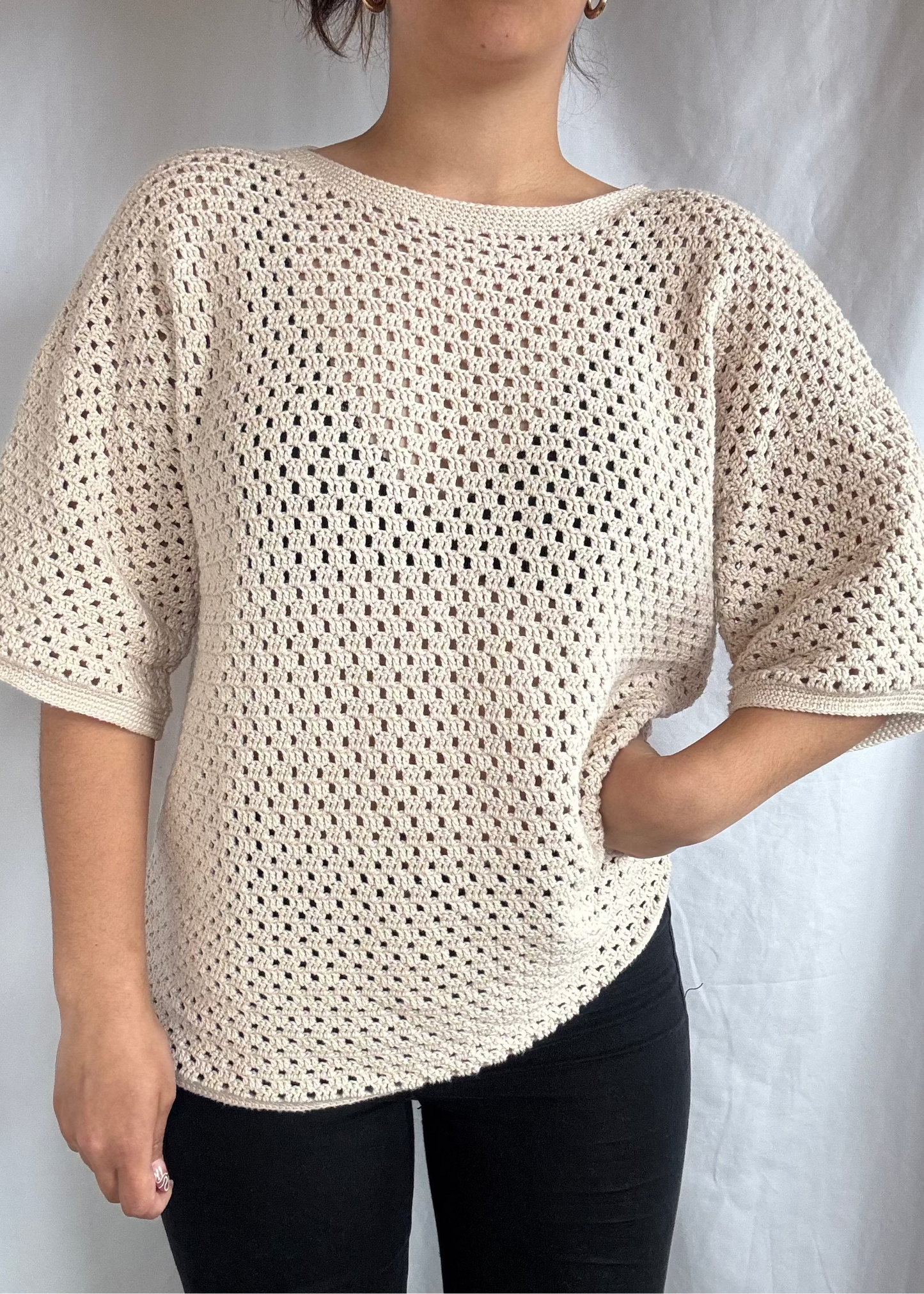 Breeze T-Shirt - Crochet Pattern