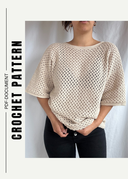 Breeze T-Shirt - Crochet Pattern