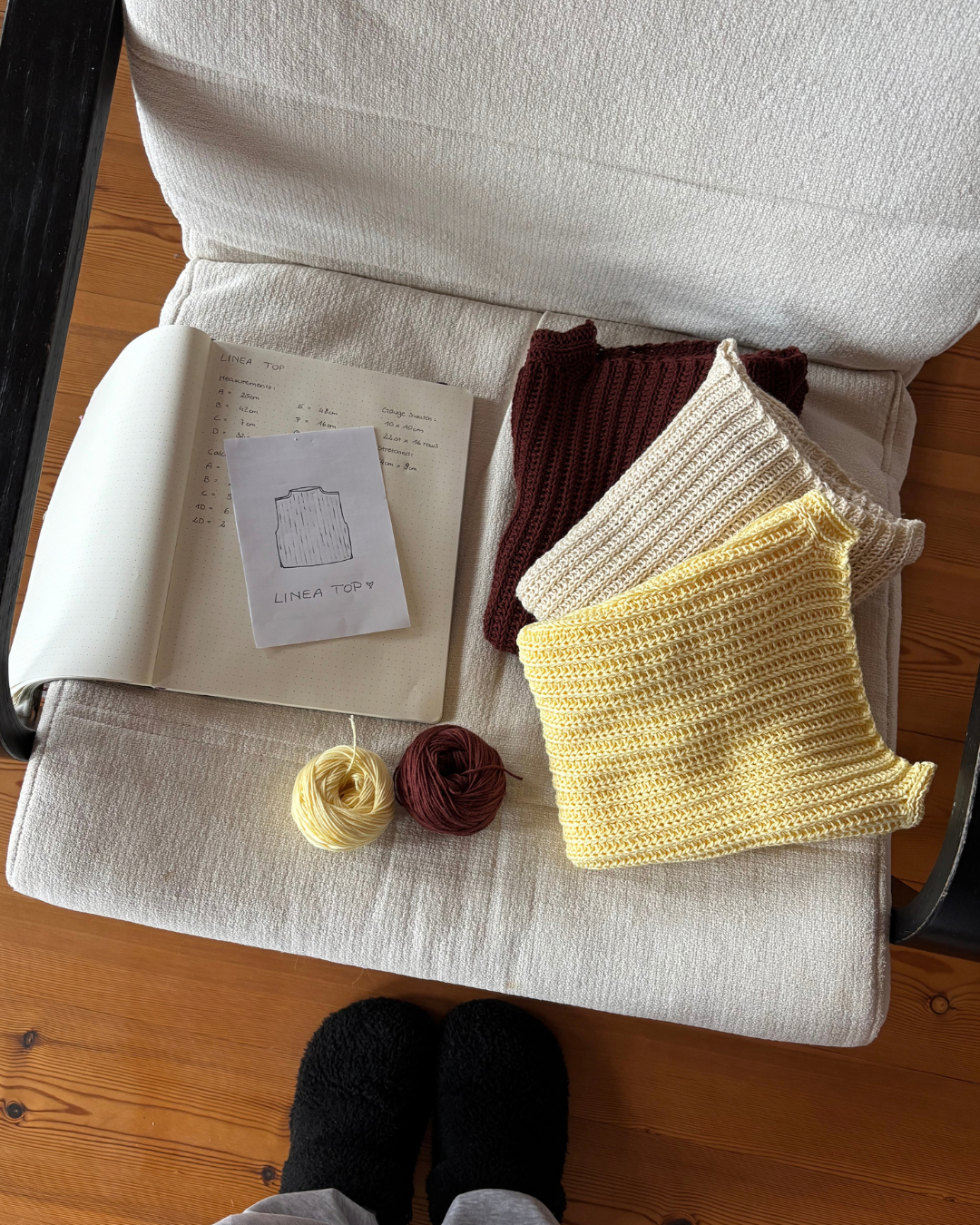 Linea Top - Crochet Pattern