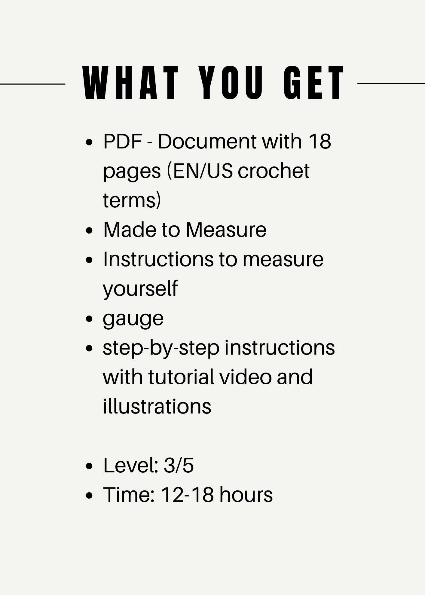 Breeze T-Shirt - Crochet Pattern