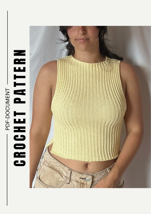 Linea Top - Crochet Pattern
