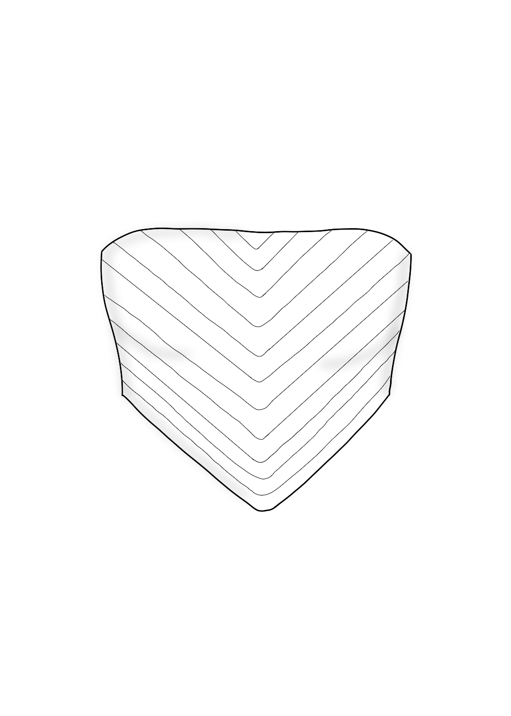 Onda Bandana Top - Crochet Pattern