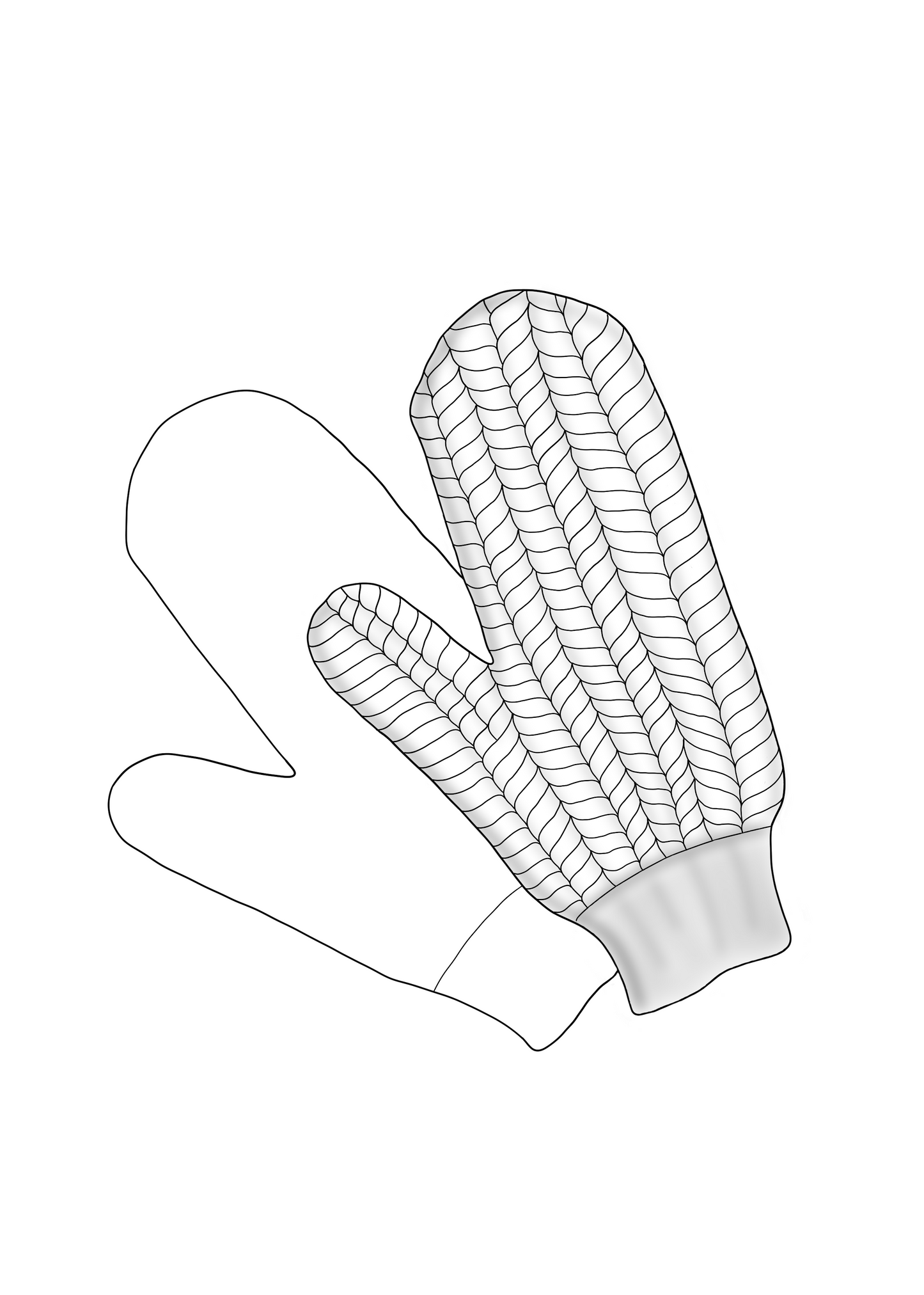 Igloo Gloves - Crochet Pattern