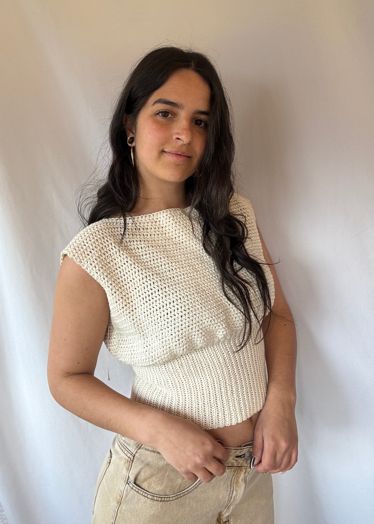 Vela Top - Crochet Pattern