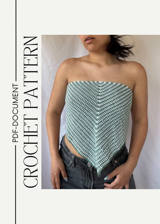 Onda Bandana Top - Crochet Pattern