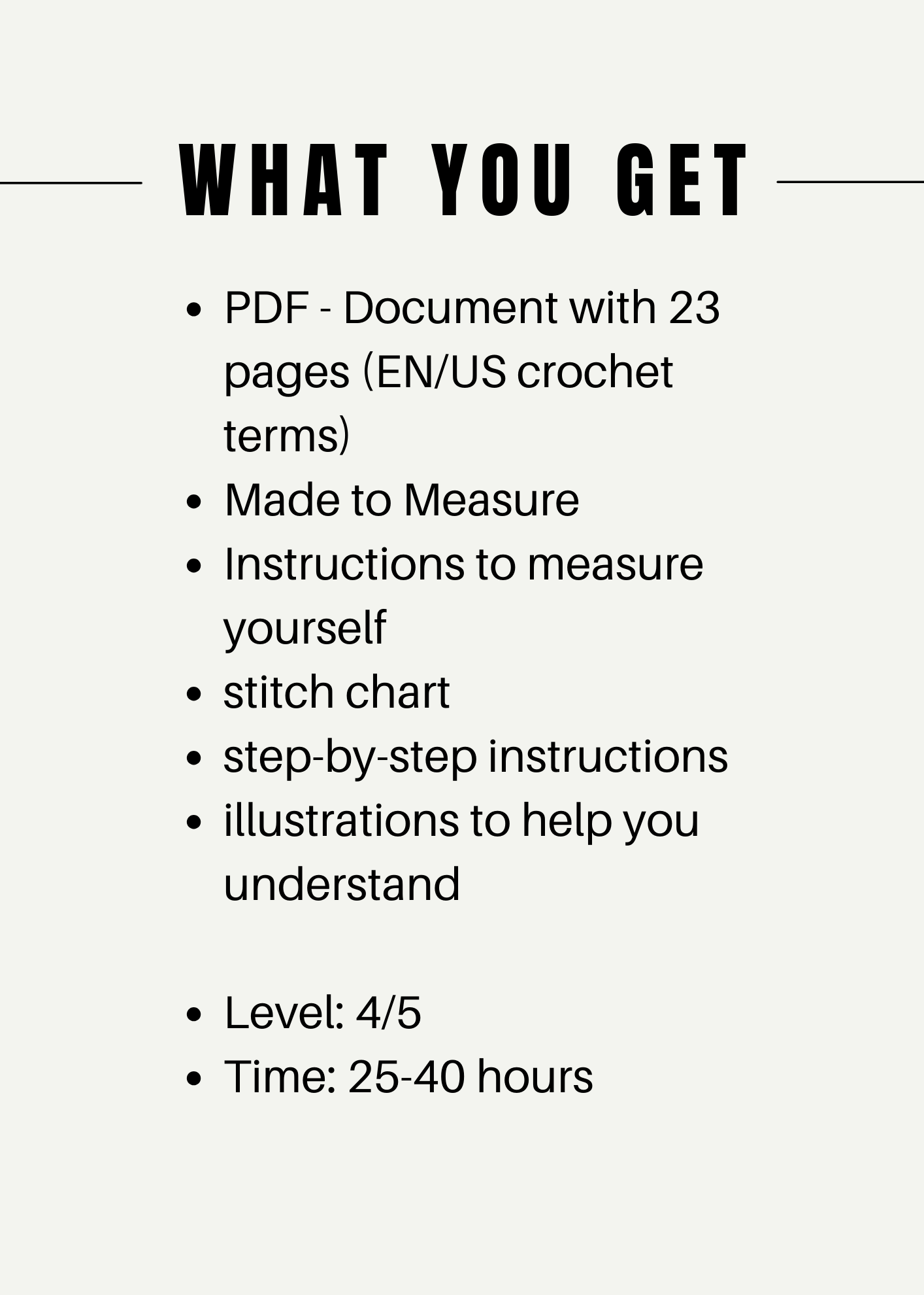 Granny Shorts - Crochet Pattern