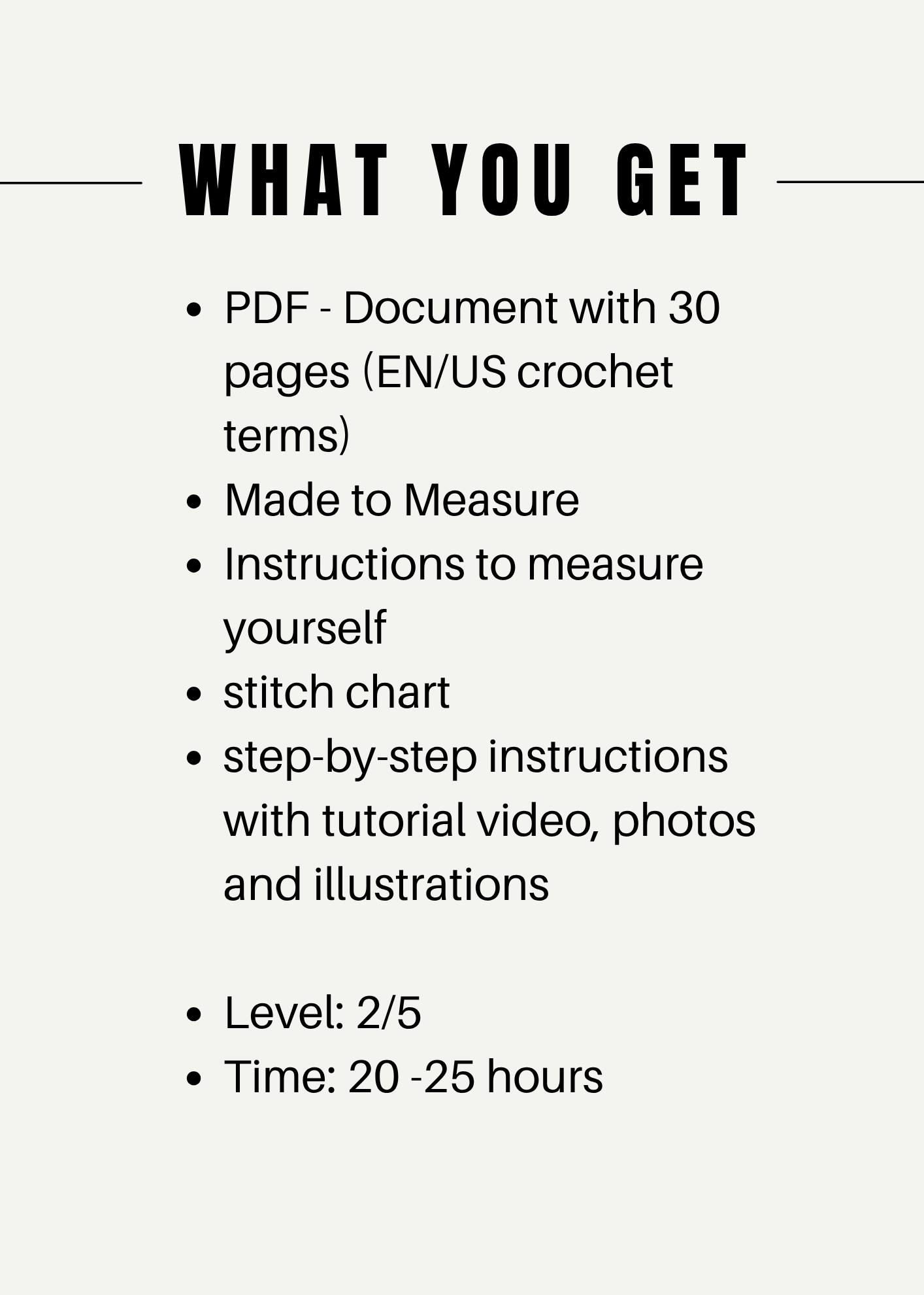 Fusion Top - Crochet Pattern