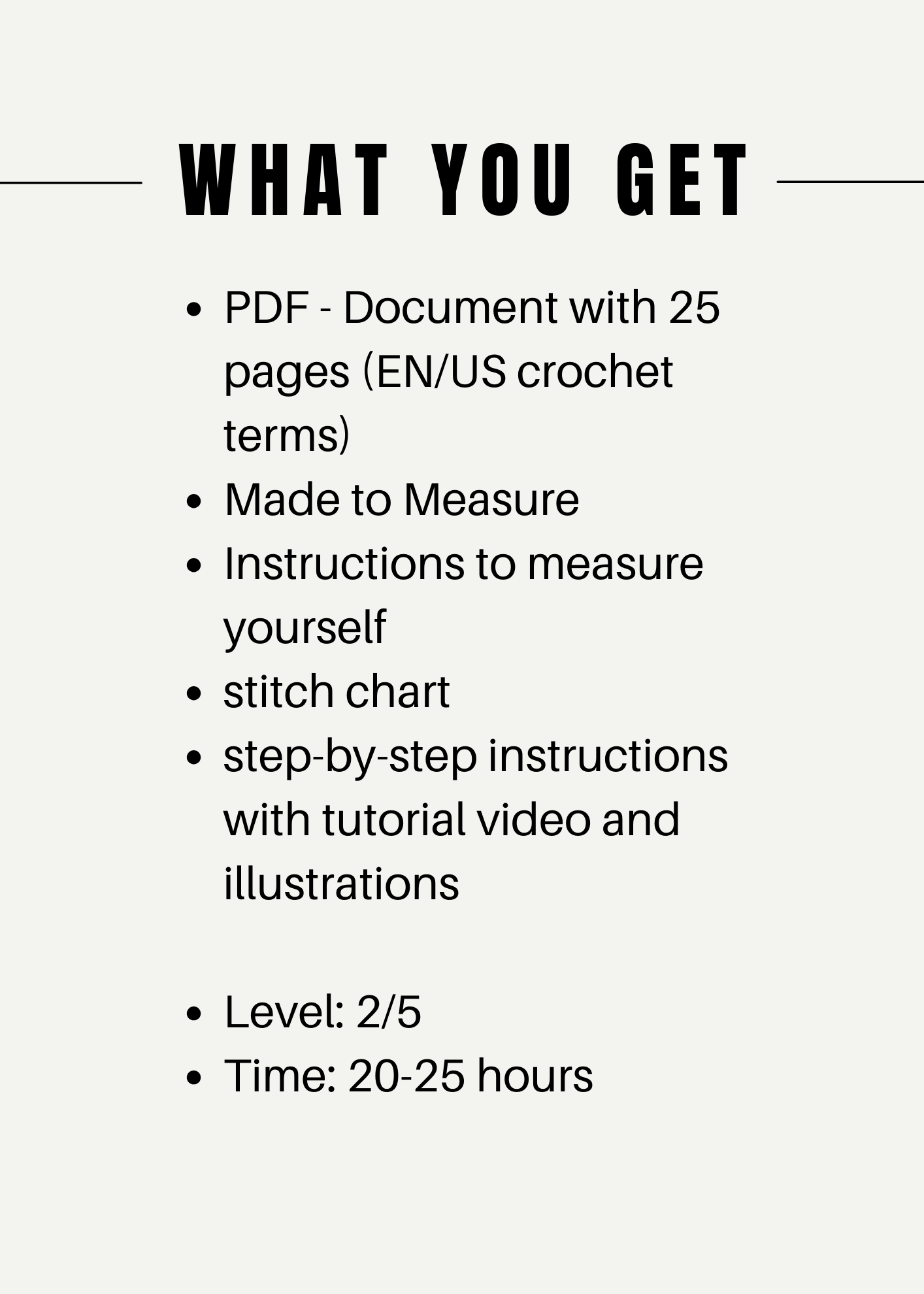 Fusion Top - Crochet Pattern