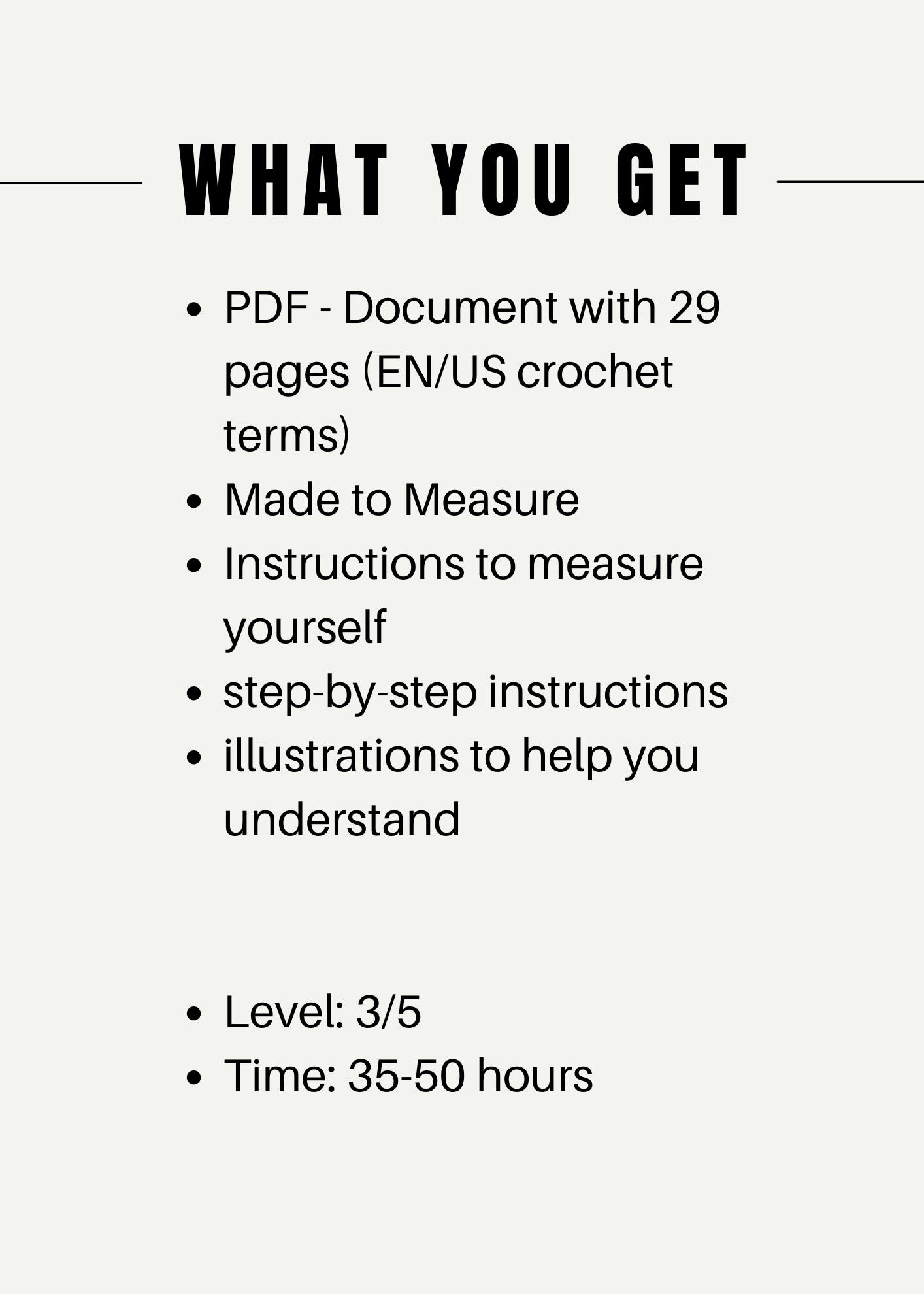 Ocean (not knit) Sweater - Crochet Pattern